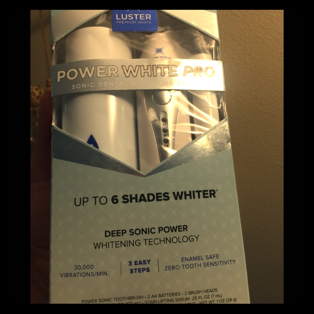 Luster Power White Pro Teeth Whitening System NWT